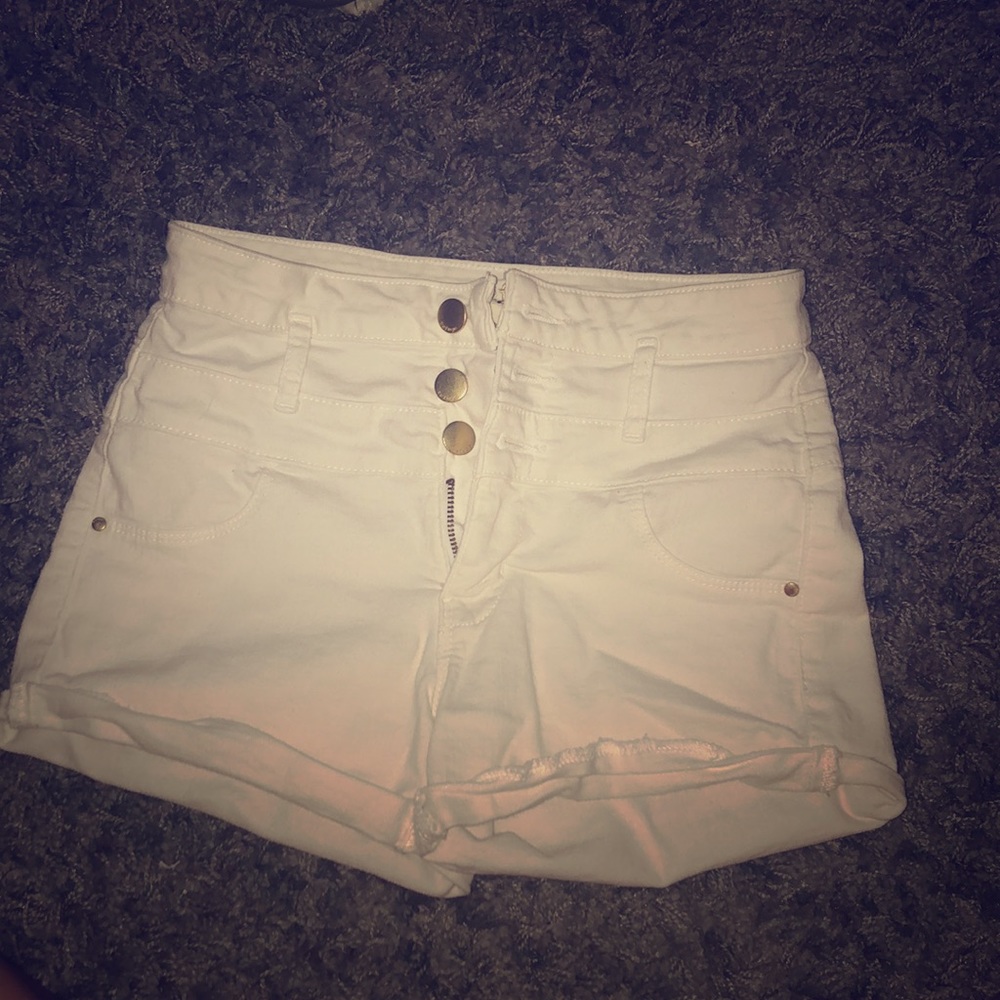 White shorts